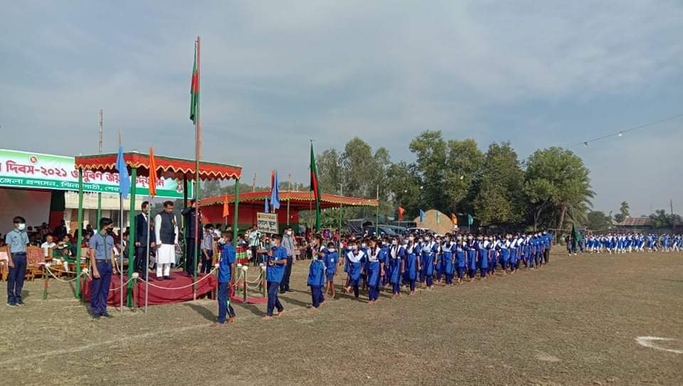 ঝিনাইগাতীতে বর্ণাঢ্য আয়োজনে ৫০তম মহান বিজয় দিবস ও স্বাধীনতার সুবর্ণজয়ন্তী উদযাপন