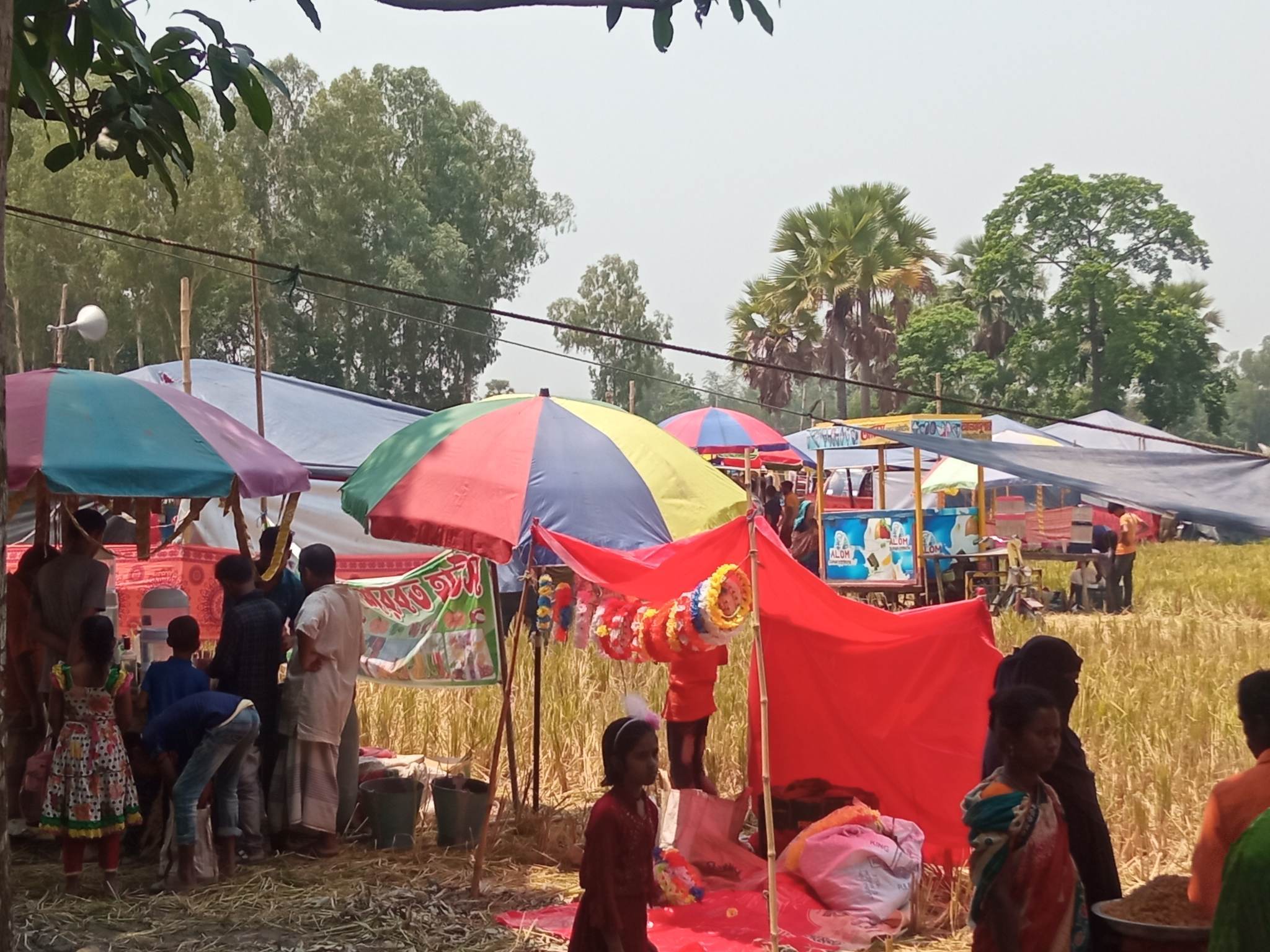 পত্নীতলায় ঐতিহ্যবাহী গ্রামীণ মেলা অনুষ্ঠিত