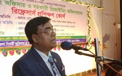 সুষ্ঠ ও শান্তিপূর্ণ নির্বাচনের লক্ষ্য কাজ করবেন – ইসি সচিব জাহাংগীর