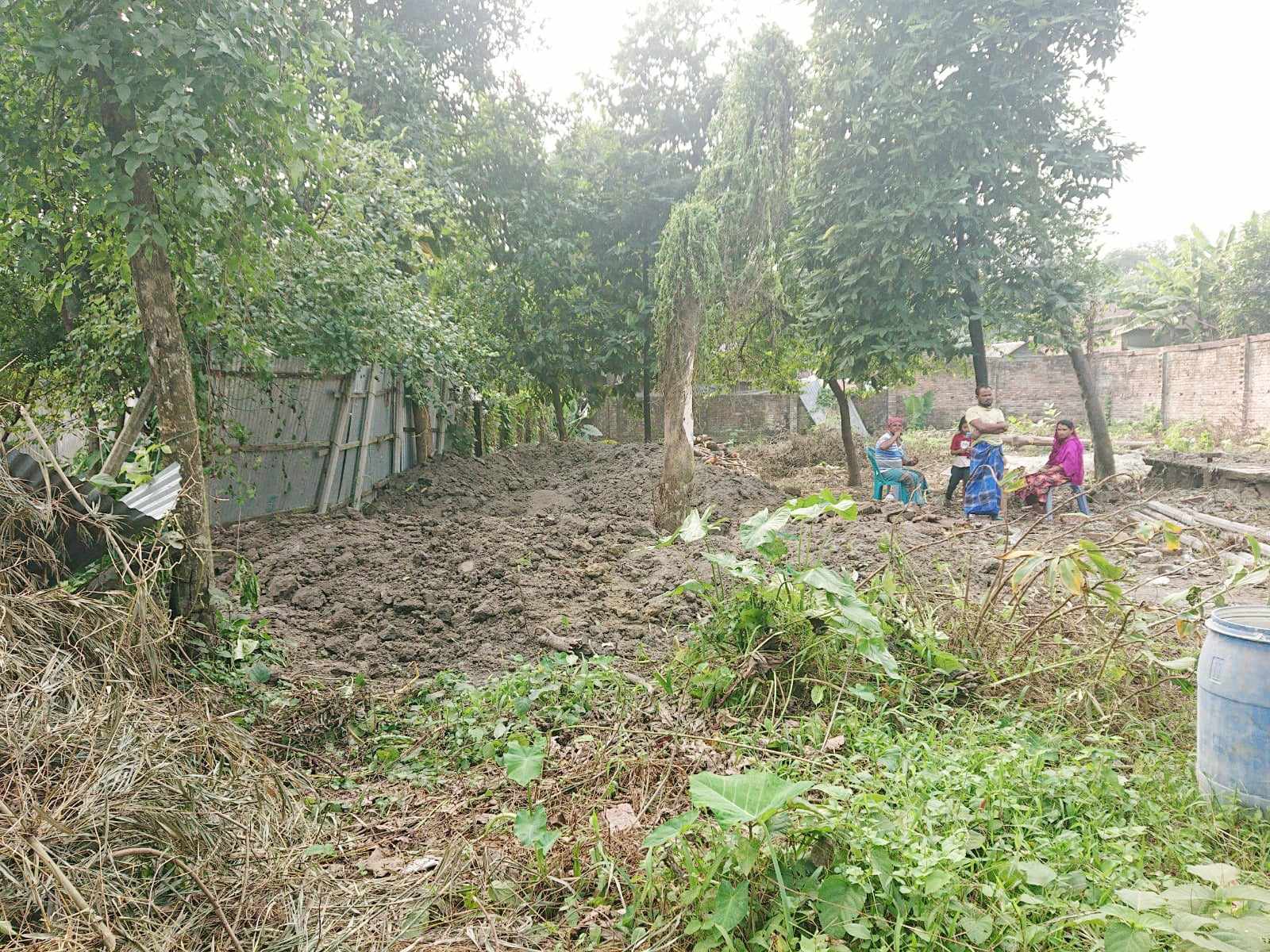 কালীগঞ্জে জোরপূর্বক জমি দখলের অভিযোগ