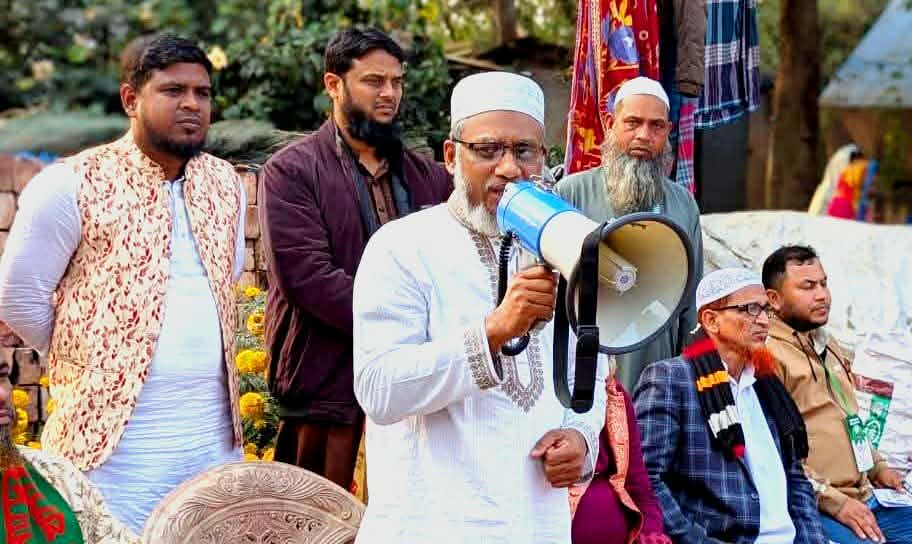 জামাতের দাঁড়িপাল্লা প্রতীকে নির্বচনী প্রচারণা, সঙ্গে ‘হ্যাঁ’ ভোটের ডাক গাজীপুর -৫