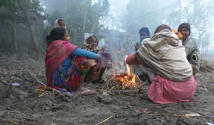 উত্তরাঞ্চল কাঁপছে শীত ও ঠান্ডা বাতাসে