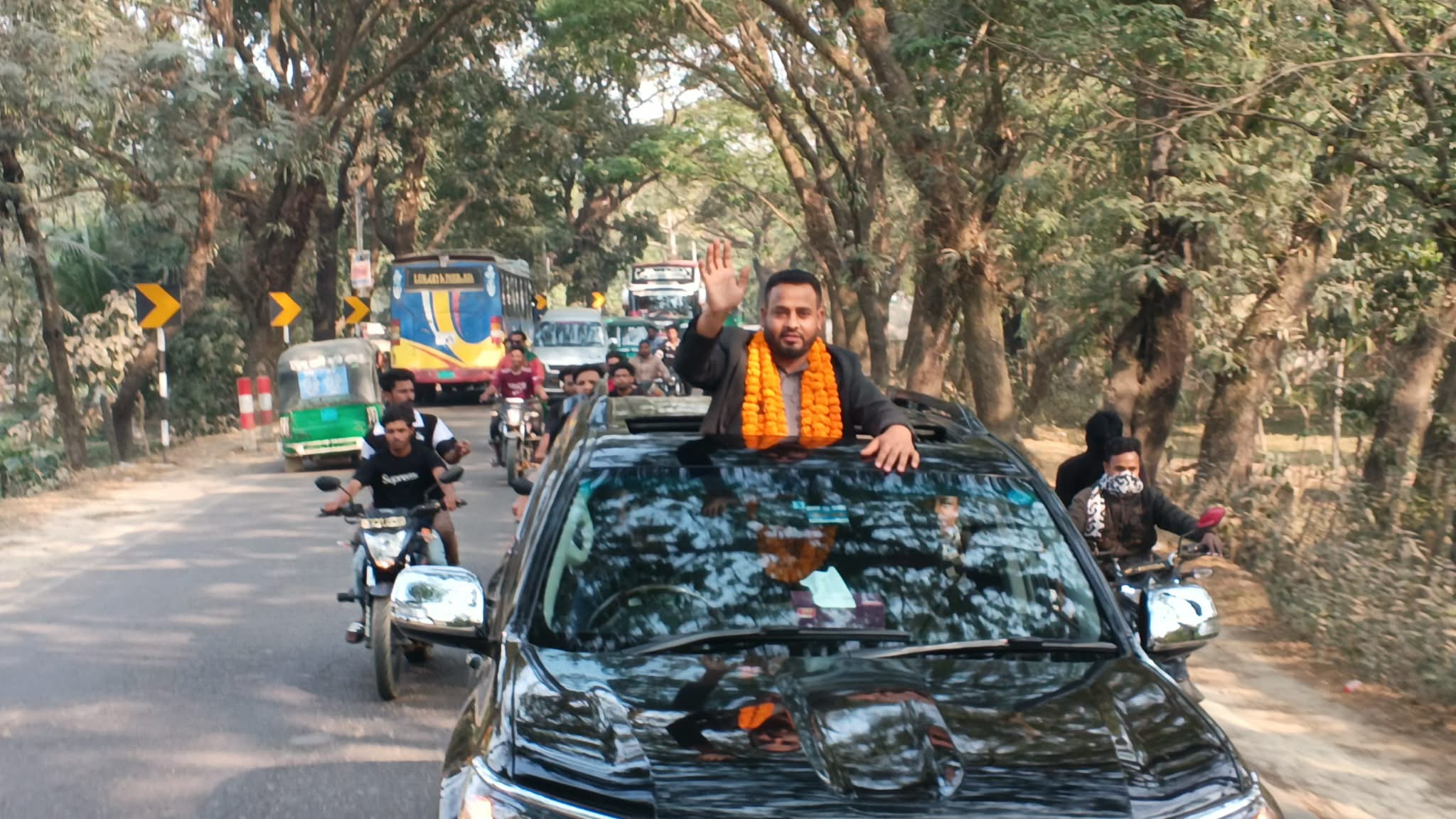 ছাতকে কলিম উদ্দিন আহমেদ মিলনের নির্বাচনী প্রচারণায় গতি আনতে যুক্তরাজ্য থেকে দেশে ফিরছেন বিএনপির নেতা বাসির।