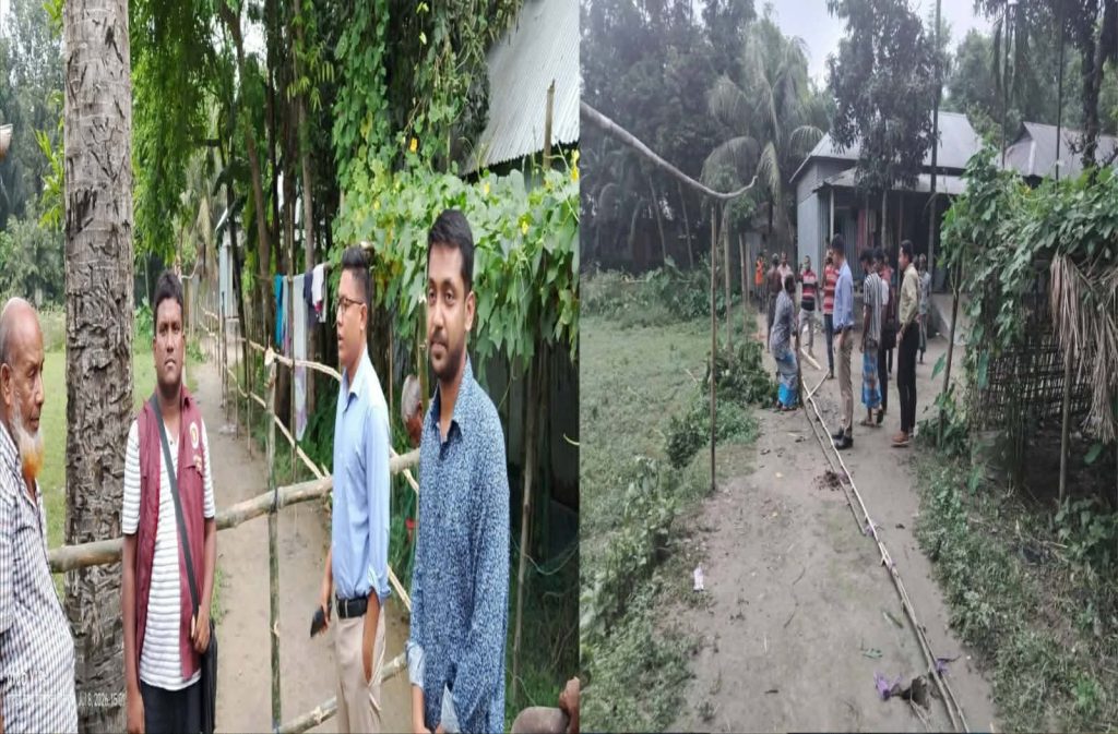মাদারগঞ্জে ৭২ ঘন্টা পর সচল ১৮ পরিবারের যাতায়াতের রাস্তা’ প্রশাসনের প্রতি কৃতজ্ঞতা ভুক্তভোগীদের